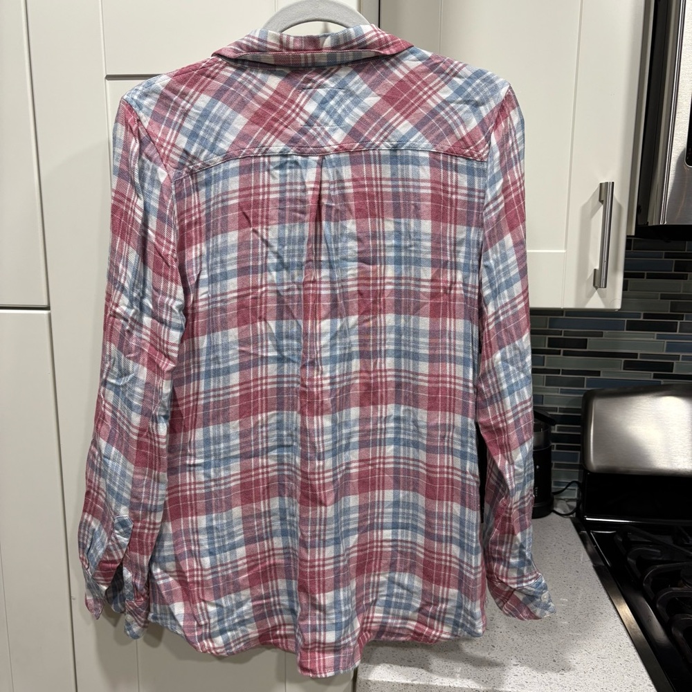 Rails plaid long sleeve button down Hunter shirt - Picture 6 of 6